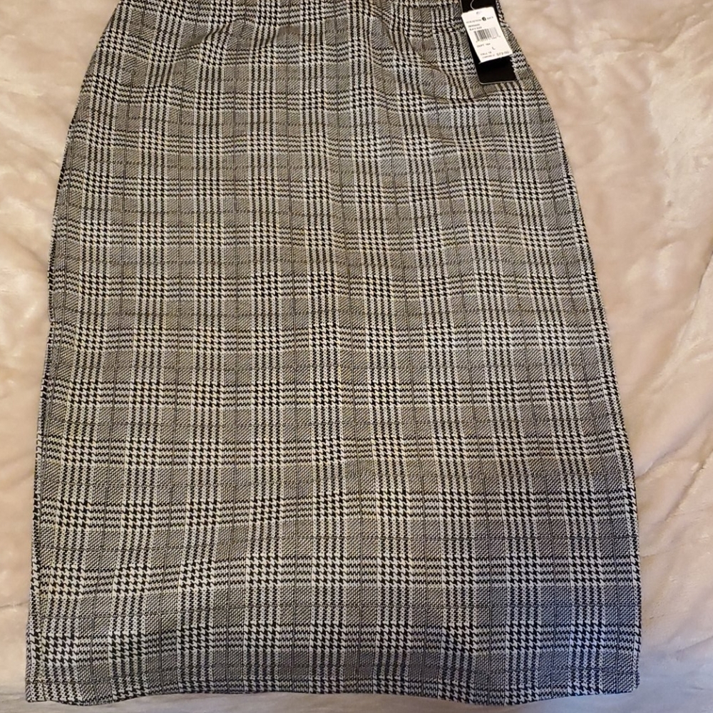 Plaid skirt